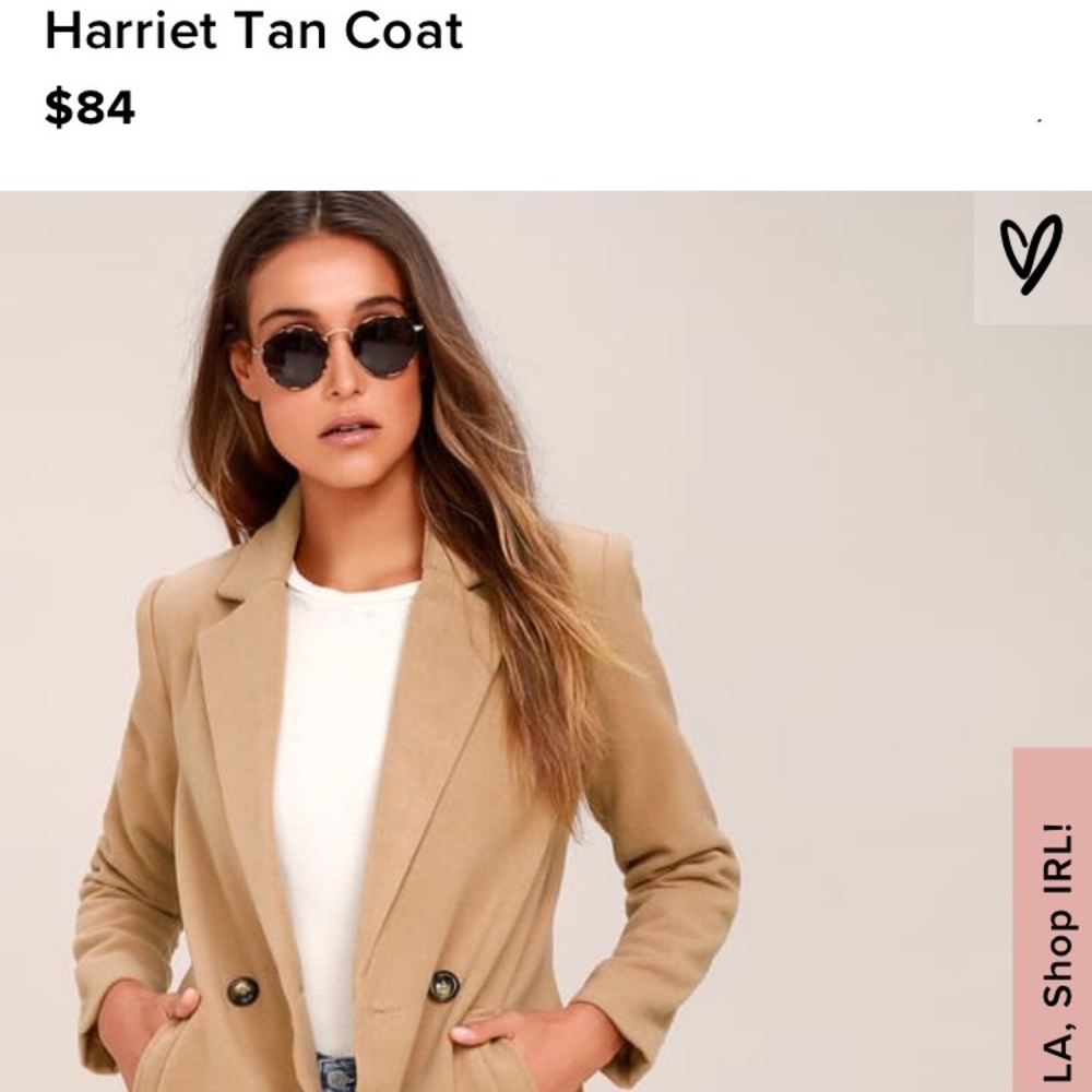 Lulu’s Harriet Tan Coat